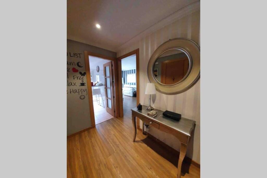 Apartamento Con Vistas Al Mar, Piscina Y Parking Apartment Санксенсо Екстериор снимка